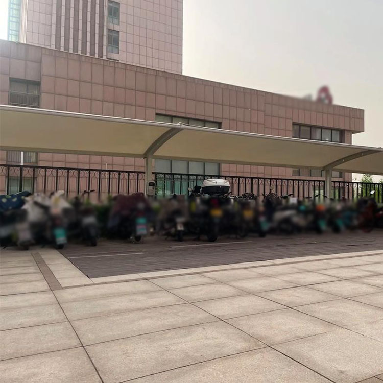 沛县膜结构电动车棚