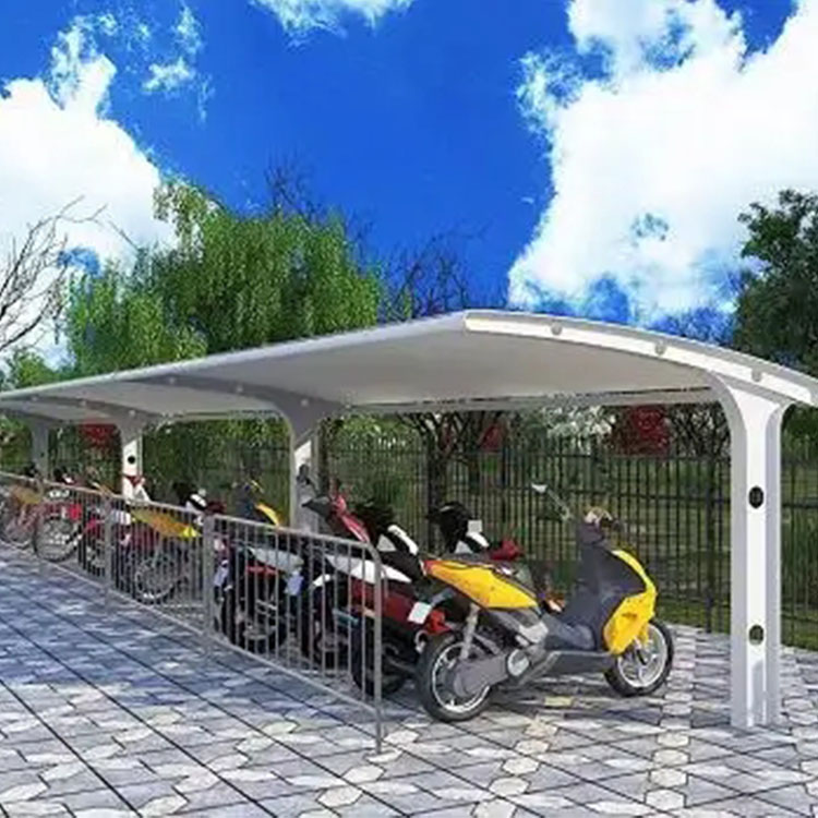 沛县膜结构电动车棚